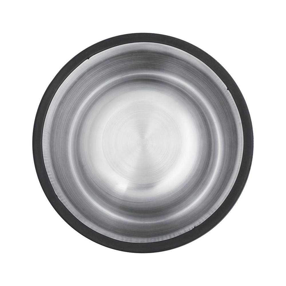 Stainless Steel Dog Bowls with Rubber Bottom