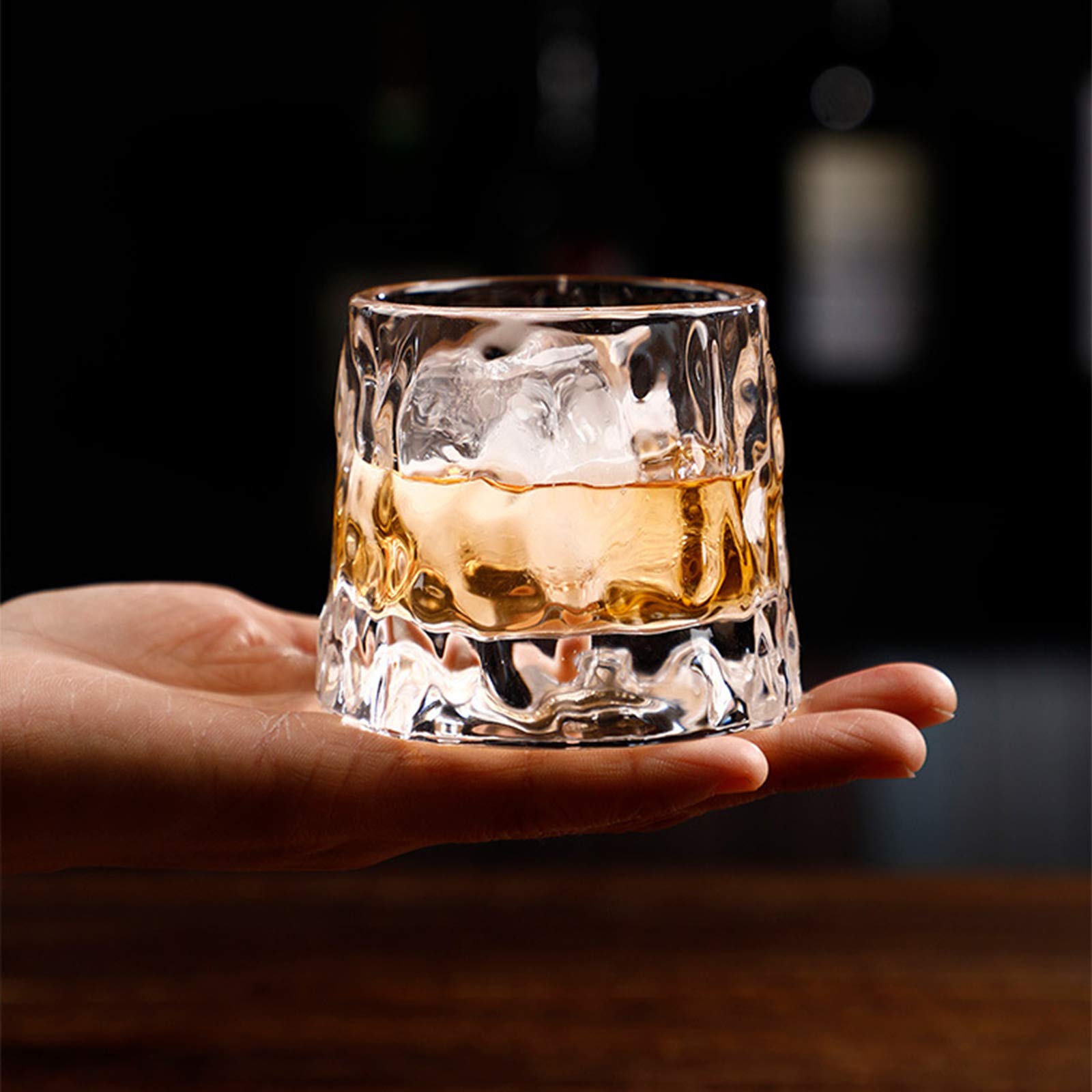 Whiskey Rotating Glasses