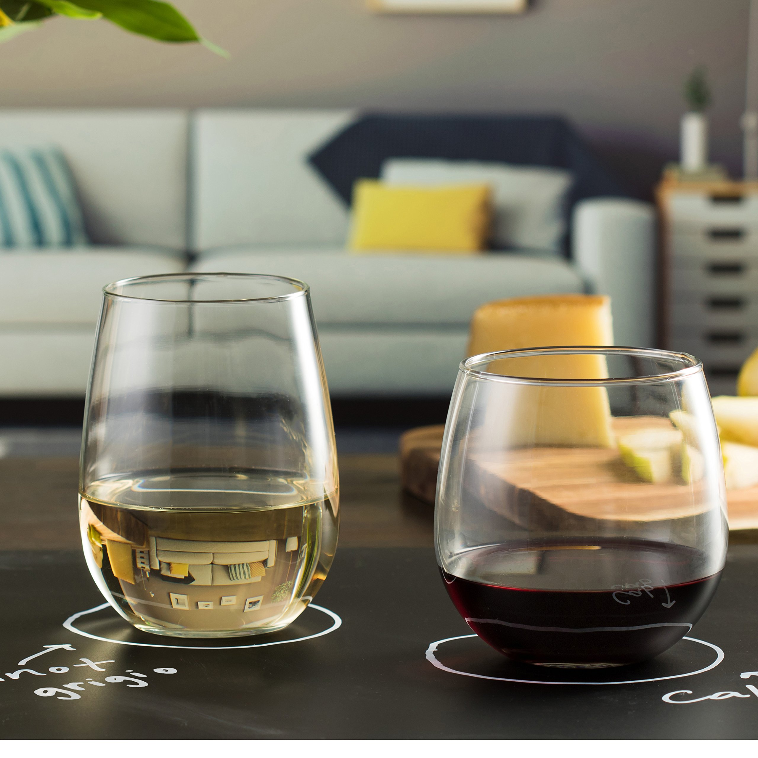 Stemless Wine Glasses