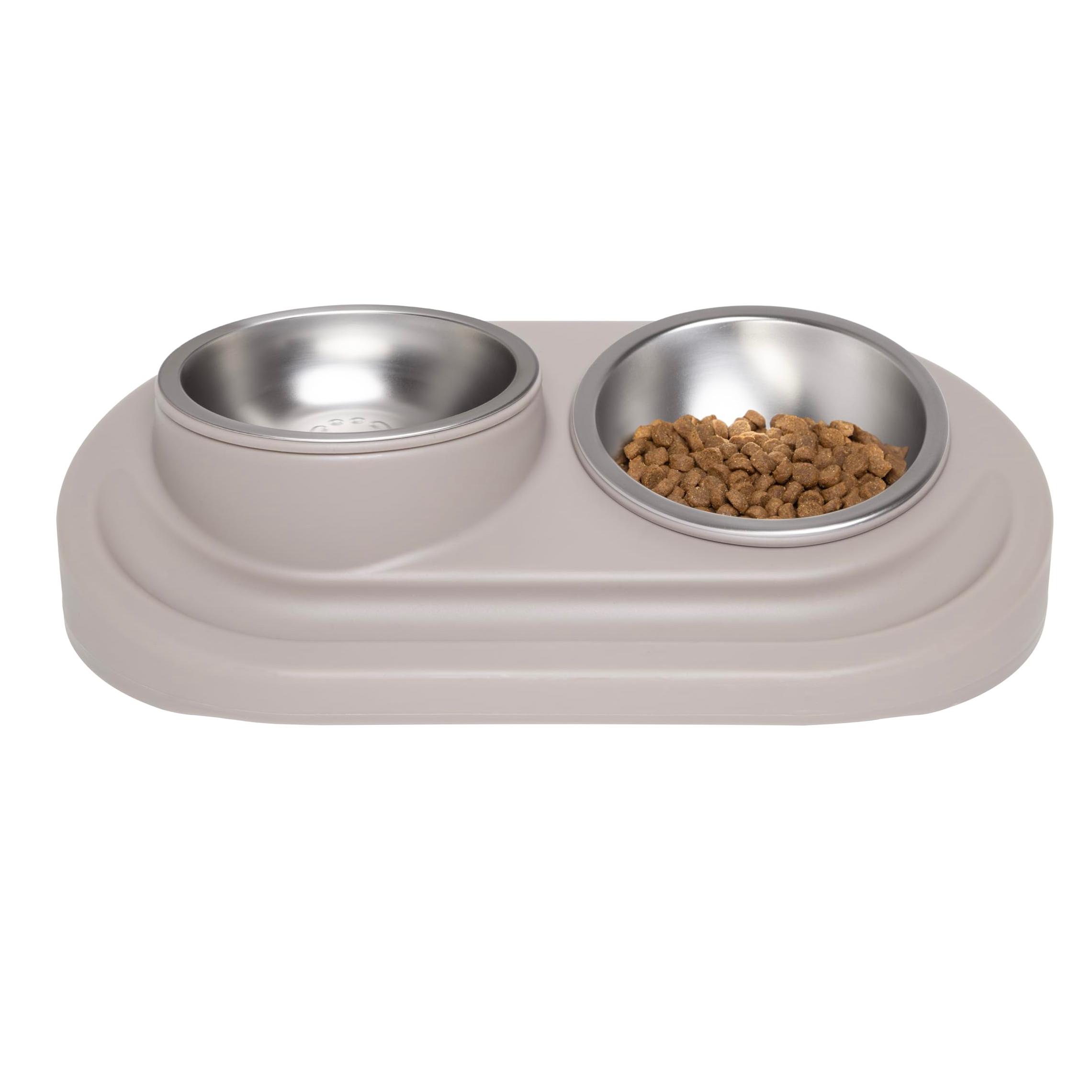 Non-slip Silicone Stainless Steel Pet Bowl