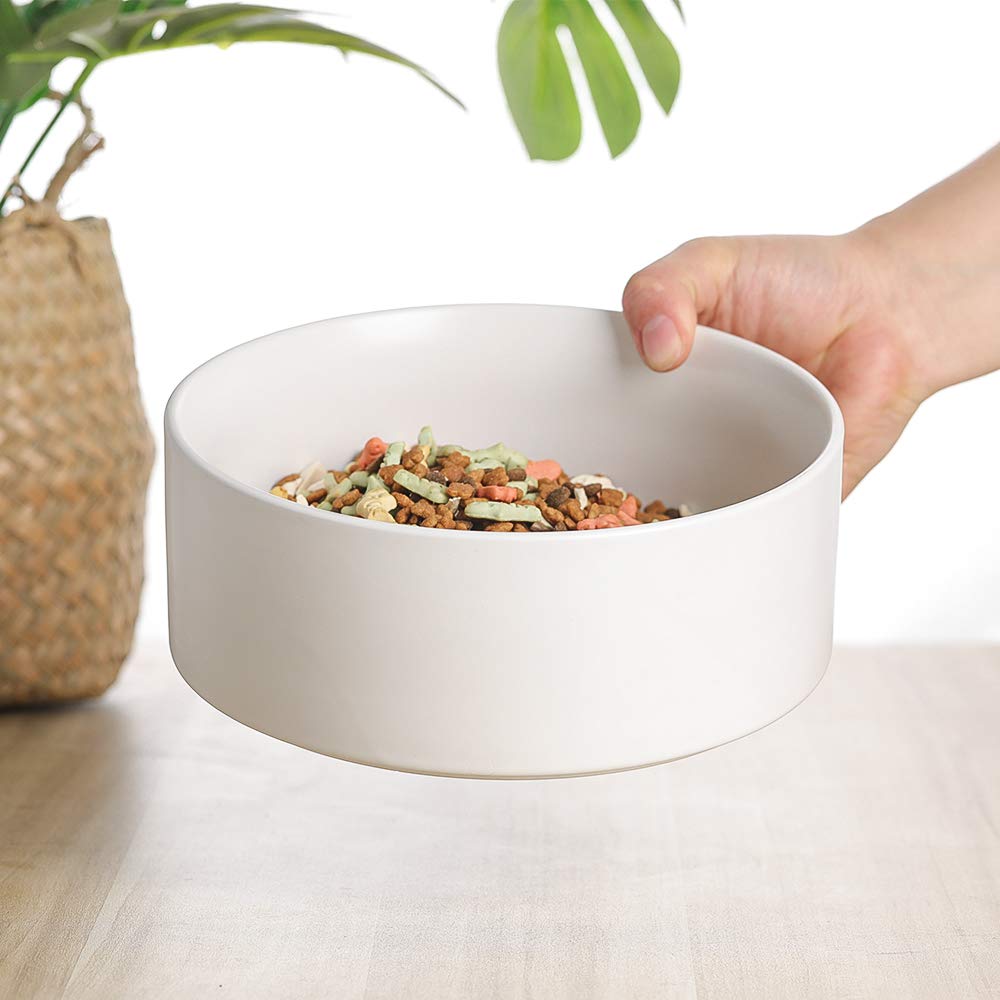 Pet Wooden Frame Bowl Ceramic