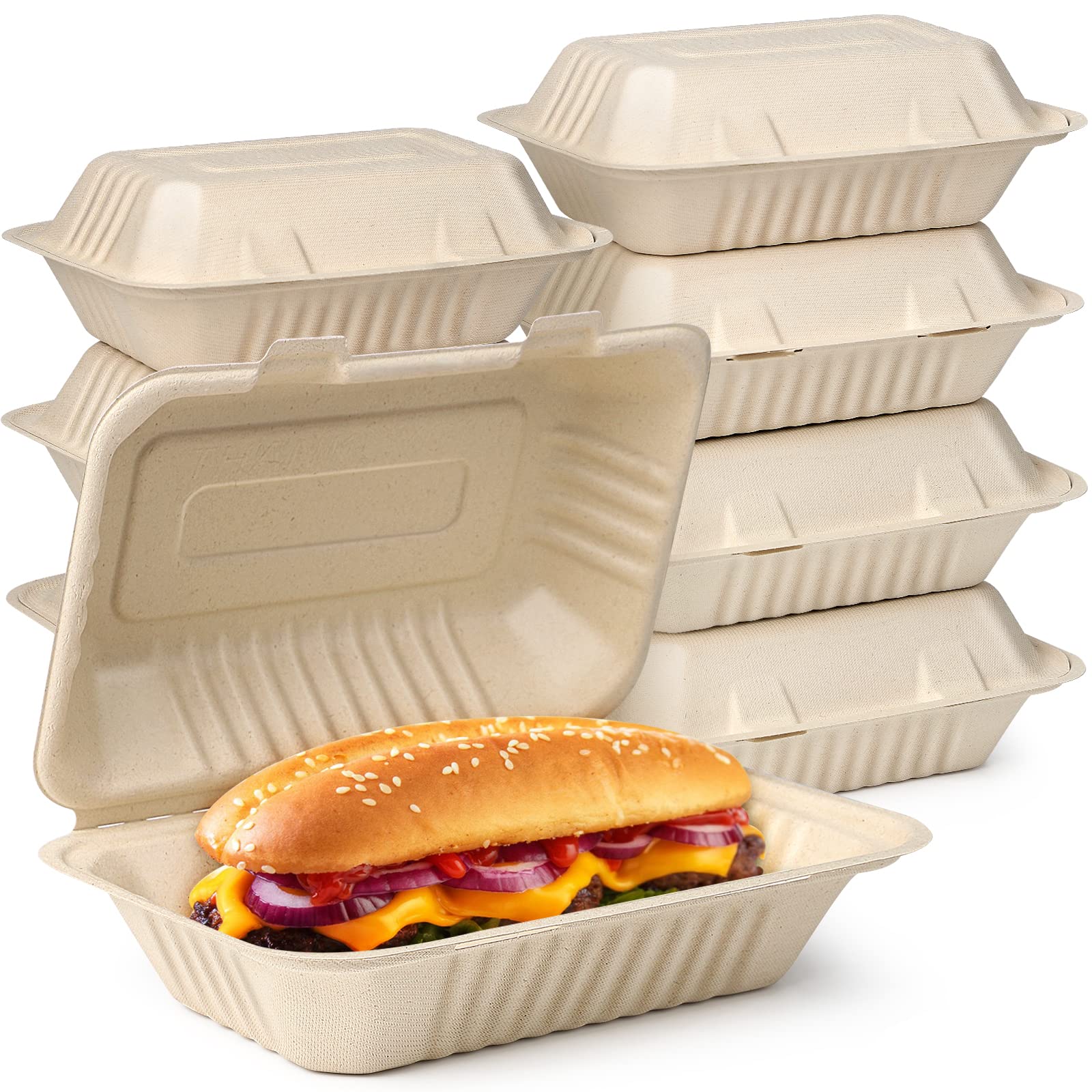 Clamshell Take Out Food Containers