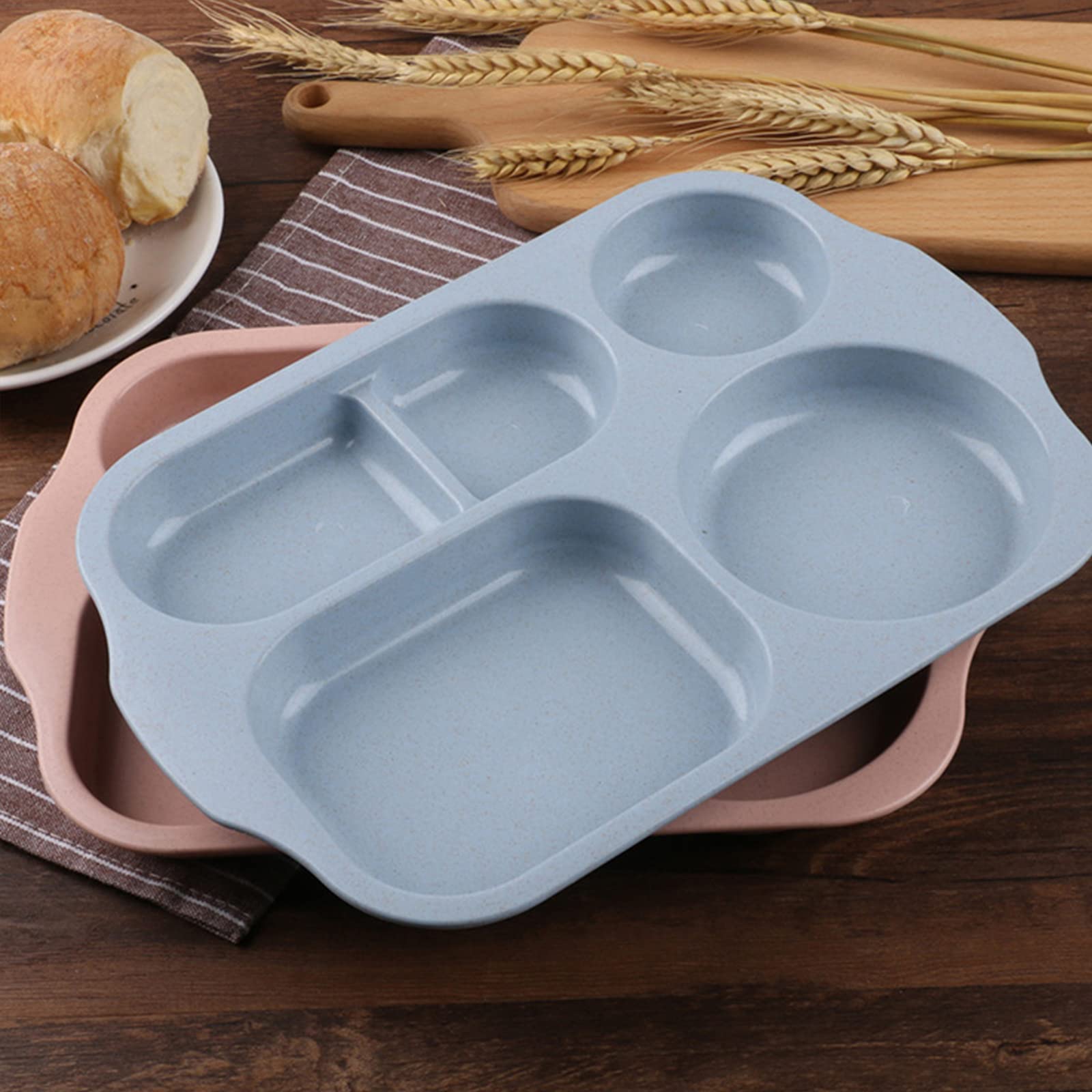 New-style Wheat Straw Meal Plate