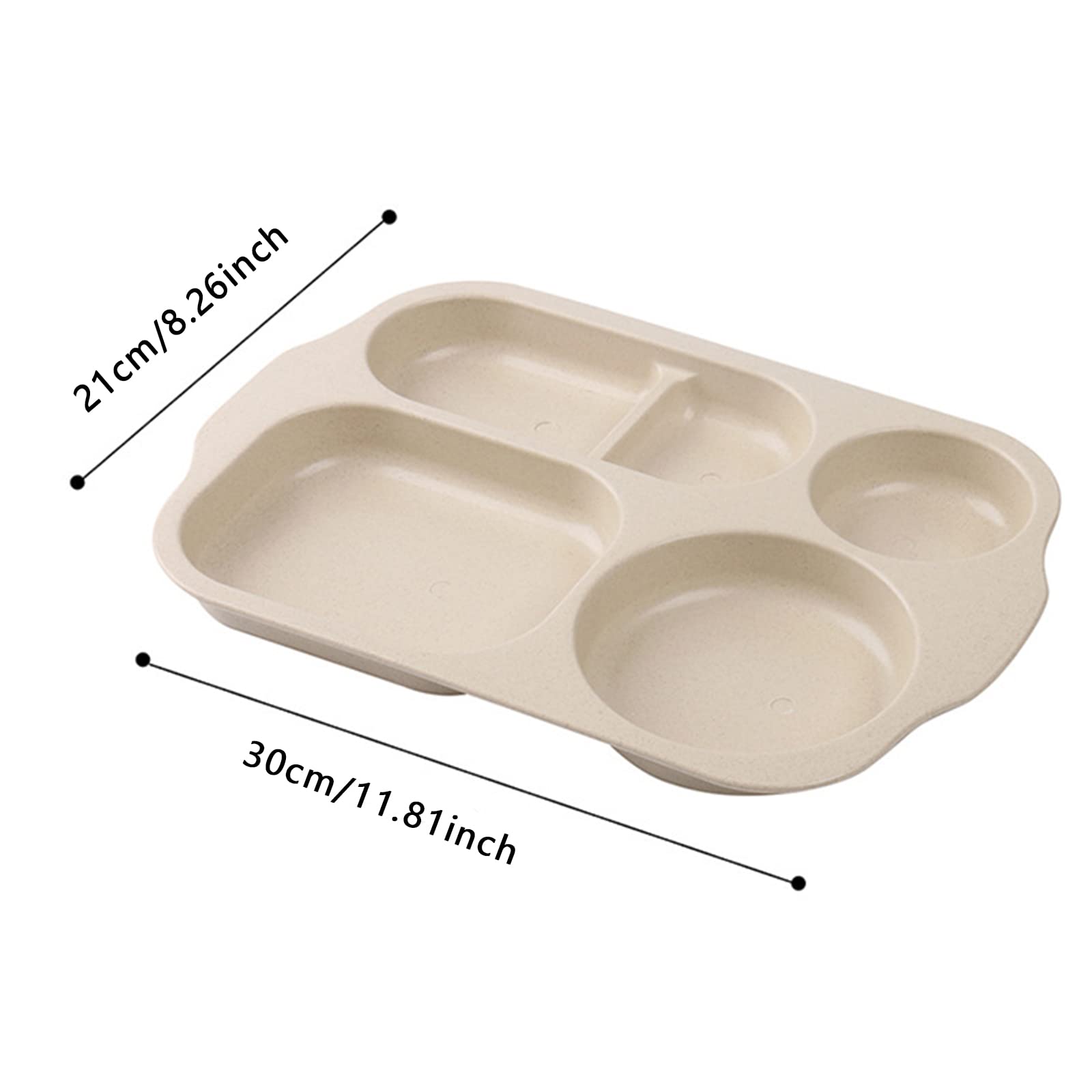 New-style Wheat Straw Meal Plate