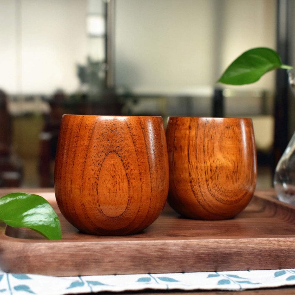 Wooden Tea Cups