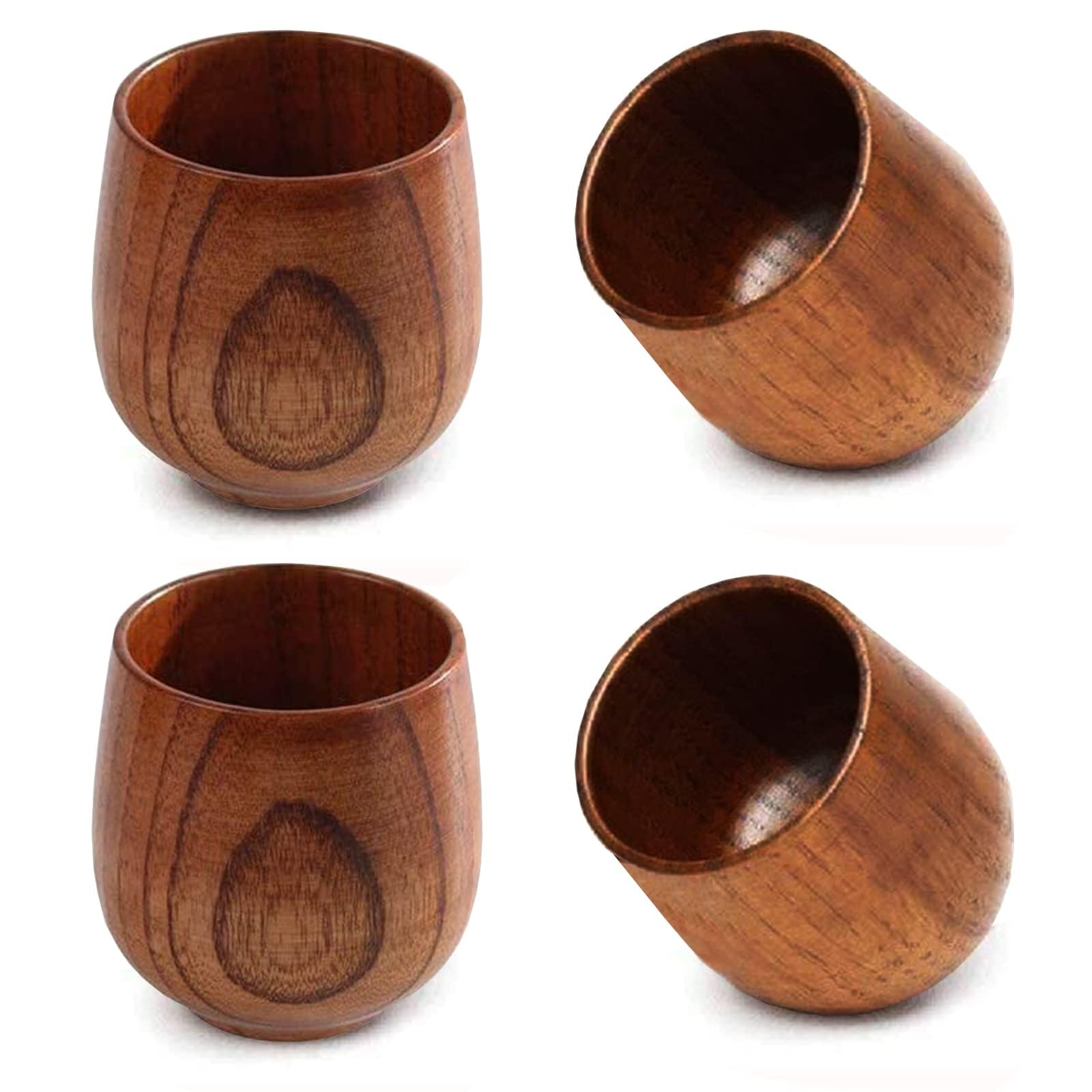 Wooden Tea Cups