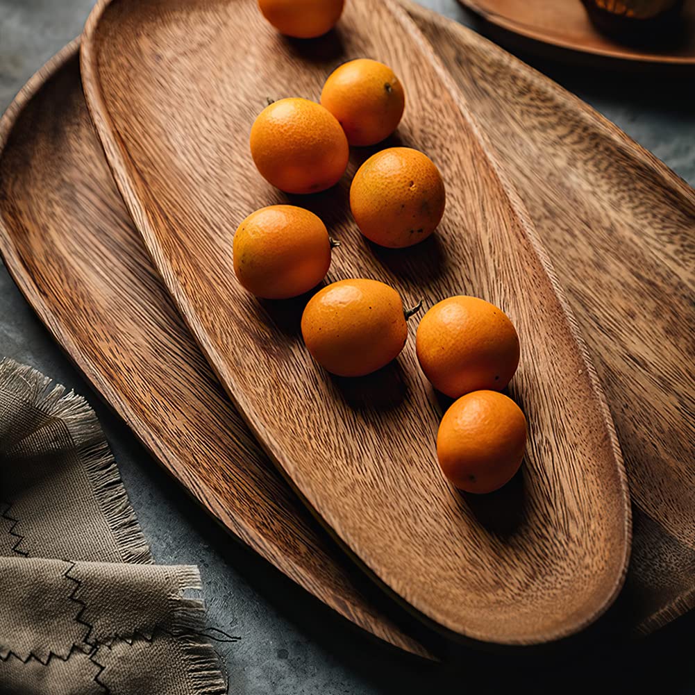 Natral irregular artistic Acacia Wood Tray