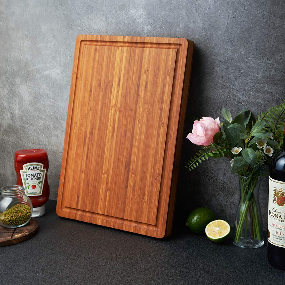 Bamboo Wood Cutting Board for Kitchen