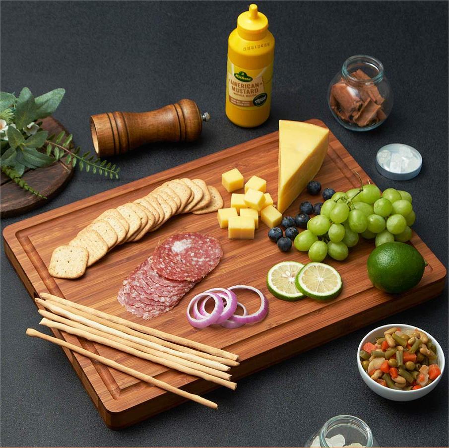 Bamboo Wood Cutting Board for Kitchen