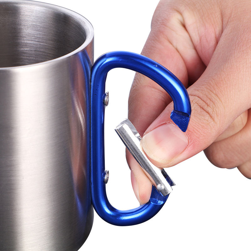 Portable Carabiner Mug