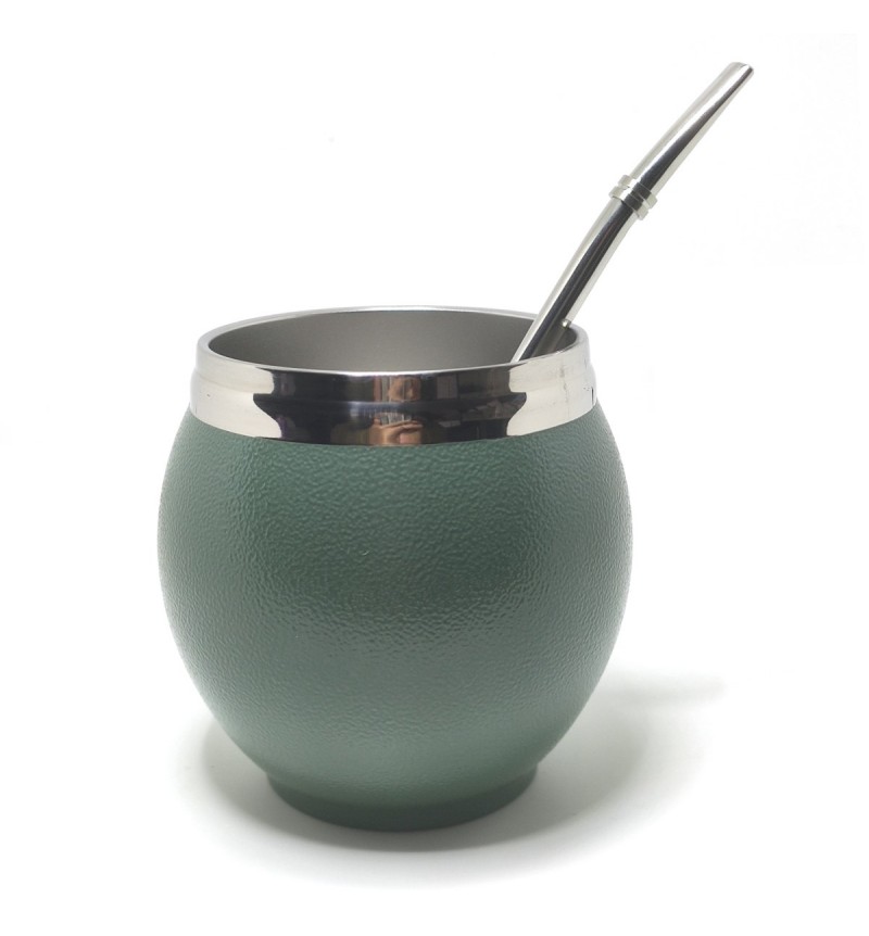 Double-Layer Mate Cup for Yerba Mate 