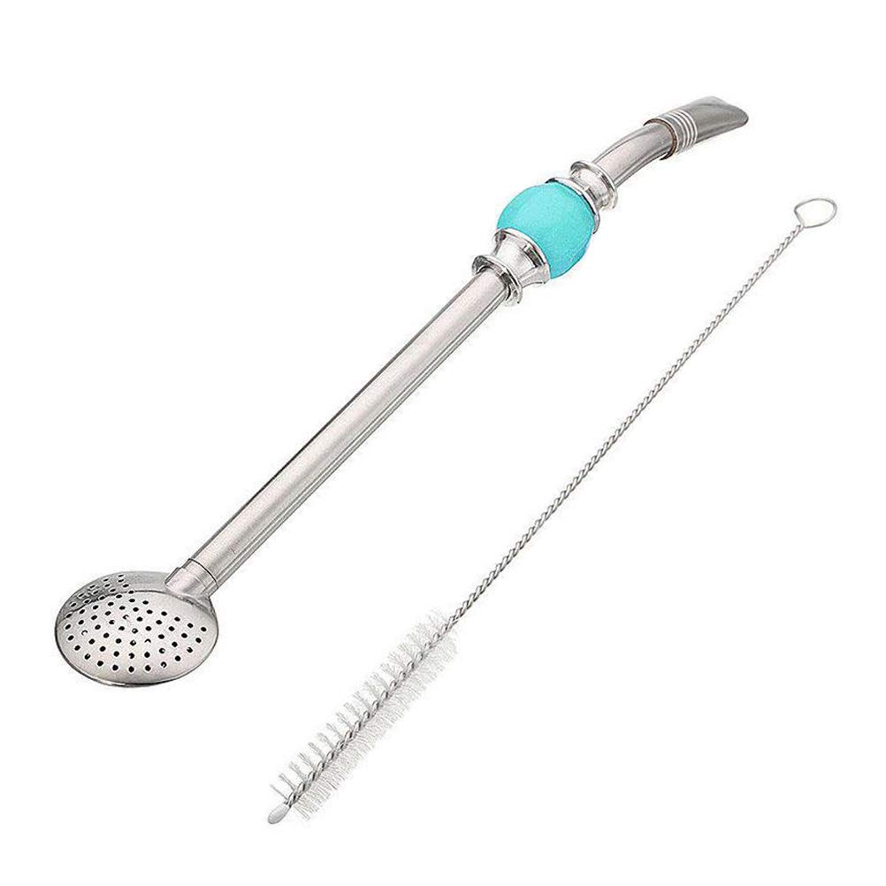 Stainless Steel Mate Set with Cleaning Brush