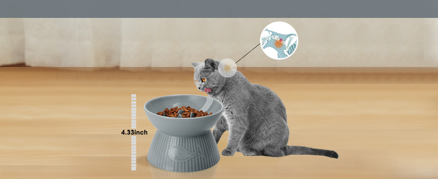 Non-invertible slow food anti-swallowing pet bowl(图5)