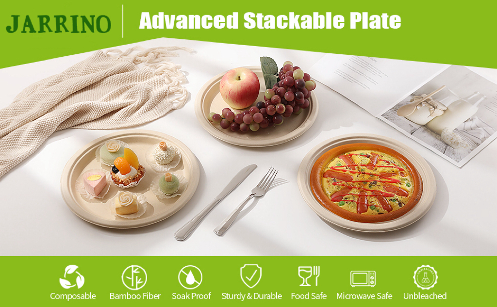 Degradable Disposable Paper Plate(图1)