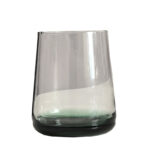 Glass water cup