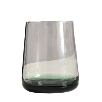 Glass water cup