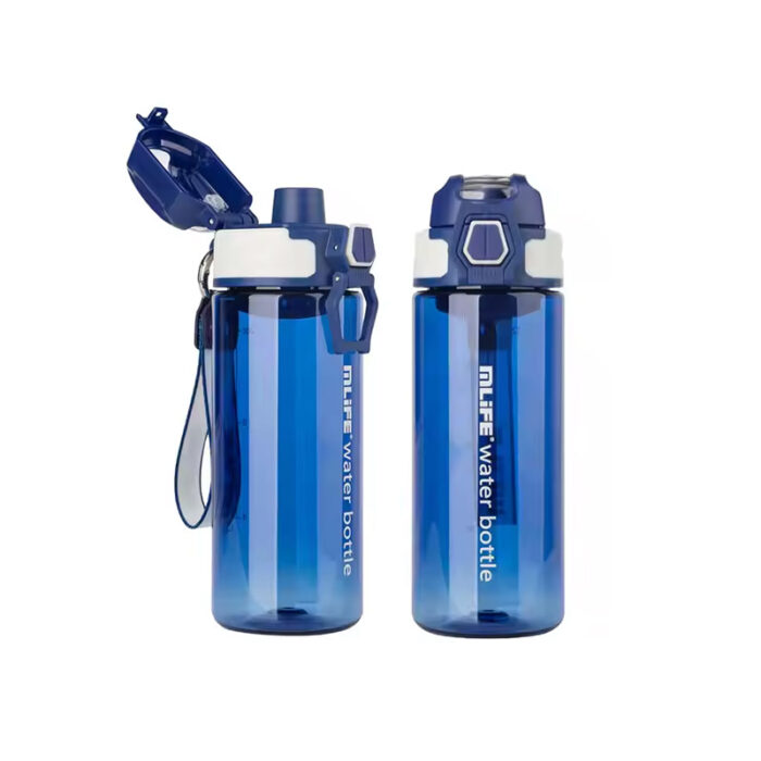Outdoor sports plastic water bottle