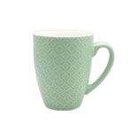 Embossed glaze ceramic cups
