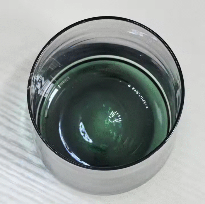 Glass water cup