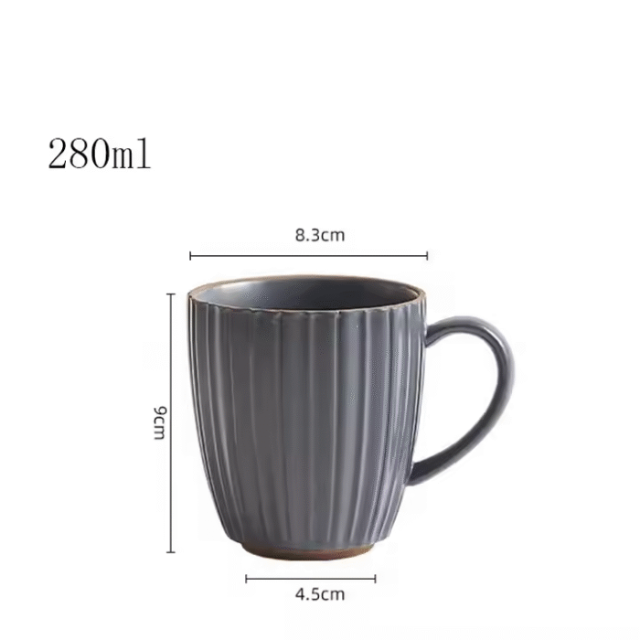 Ceramic coffee cup