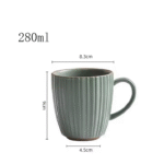 Ceramic coffee cup
