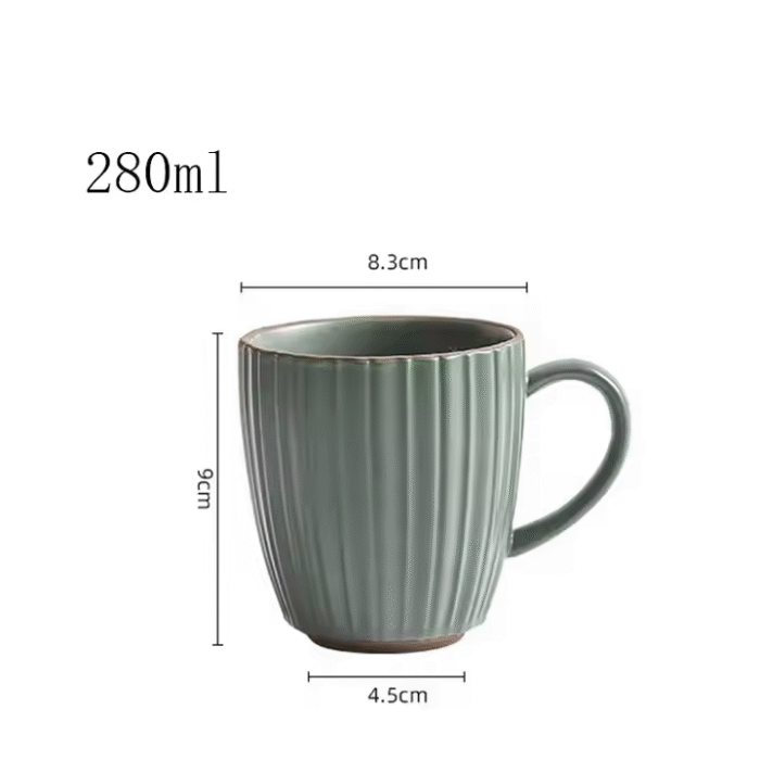 Ceramic coffee cup