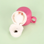 Stainless steel thermos cup with water cup