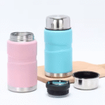 Stainless steel insulated food cans