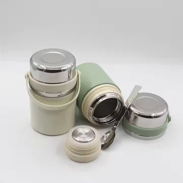 Stainless steel insulated lunch jar
