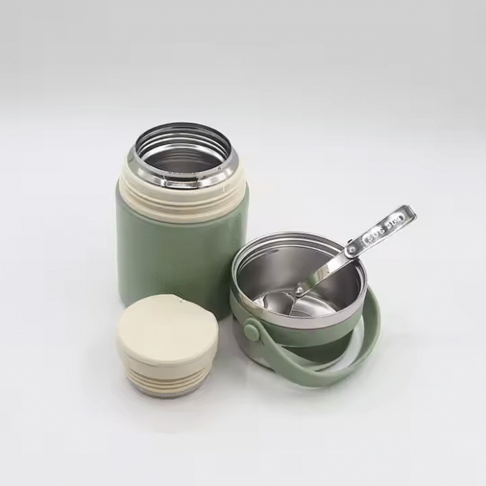 Stainless steel insulated lunch jar