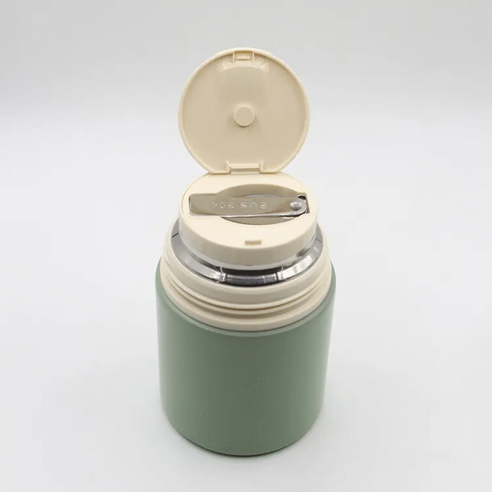 Stainless steel insulated lunch jar