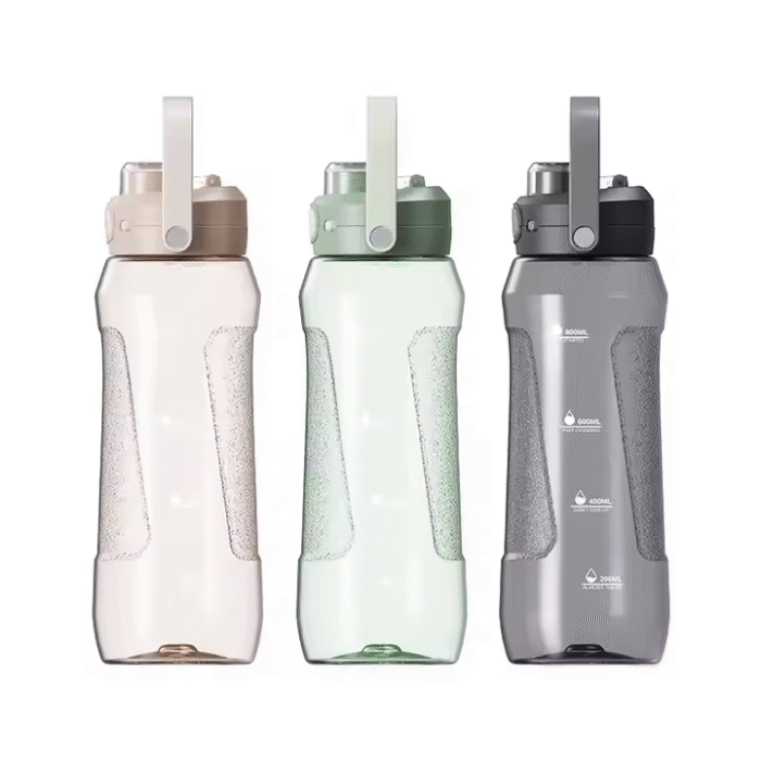Leak-proof plastic water bottle
