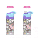 Portable plastic water bottle