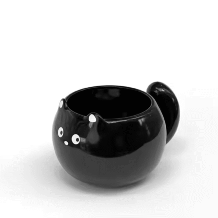 Cartoon design ceramic coffee
