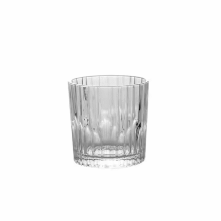 Retro relief glass cup