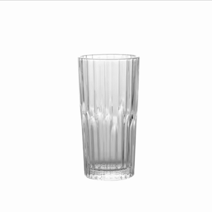 Retro relief glass cup