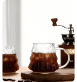 Heat-resistant glass cup