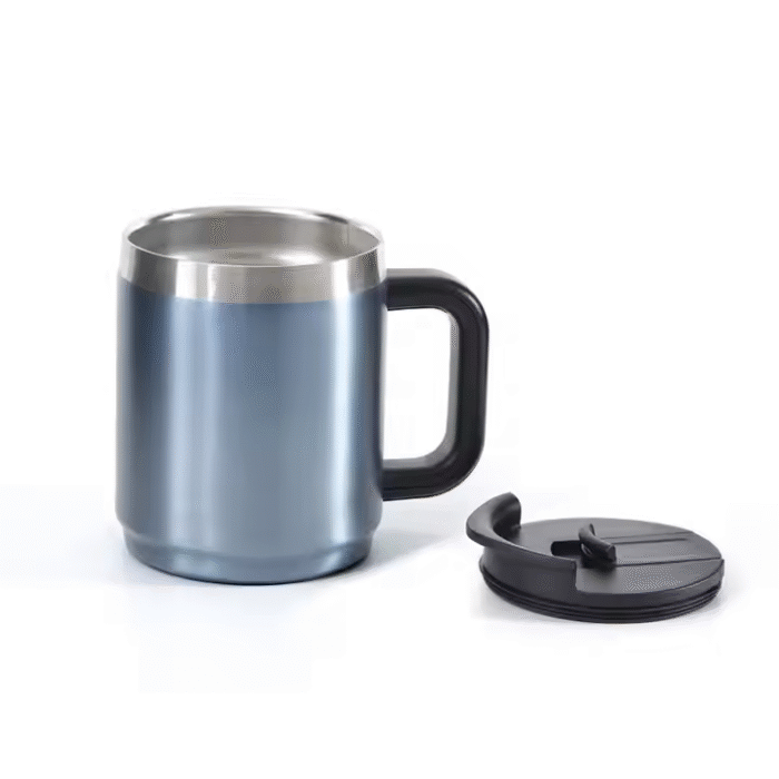 Wood grain stainless steel cup
