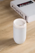 Portable stainless steel cup