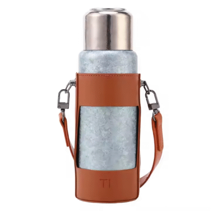 Pure titanium water bottle