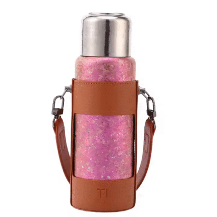 Pure titanium water bottle