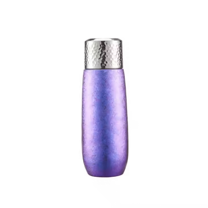 Pure Titanium Multi-Color Water Bottle