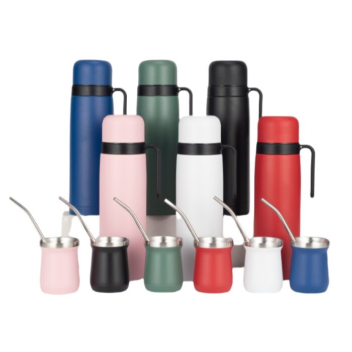 stainless steel flask with mate