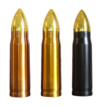 bullet shape stainless steel flask
