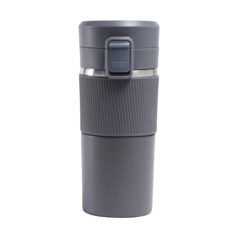 400ml stainless steel tumbler with antislip sleeve