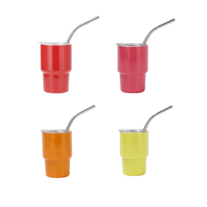 2oz stainless steel mini tumbler