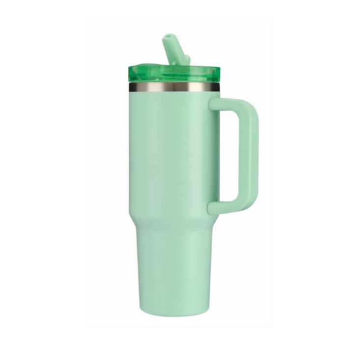 40oz stainless steel tumbler with handle