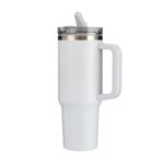 40oz stainless steel tumbler with handle