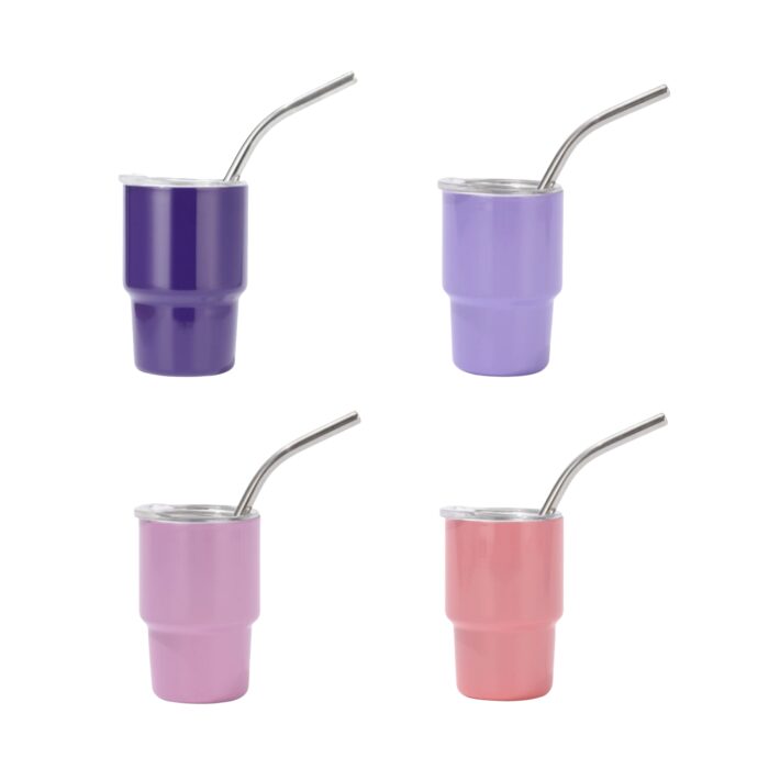 2oz stainless steel mini tumbler