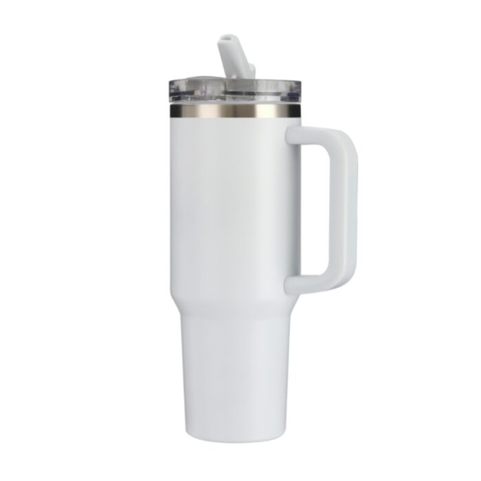 40oz stainless steel tumbler with handle